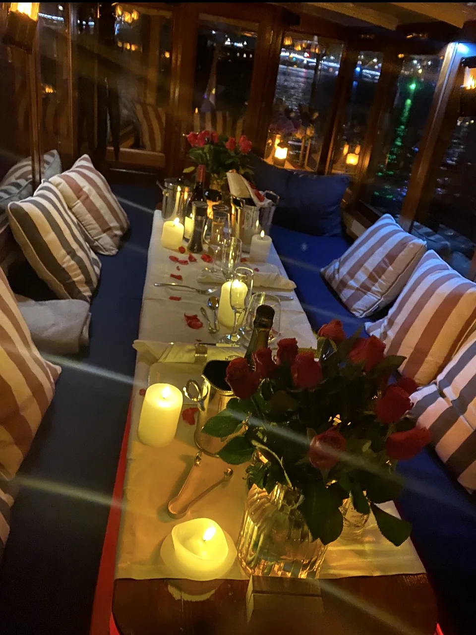 Real romantic private canal cruise in Amsterdam aboard Energie